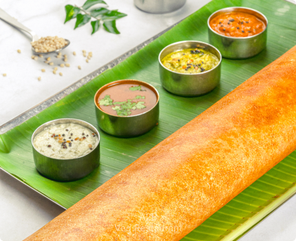 Paper Masala Dosa at Adyar Ananda Bhavan - A2B
