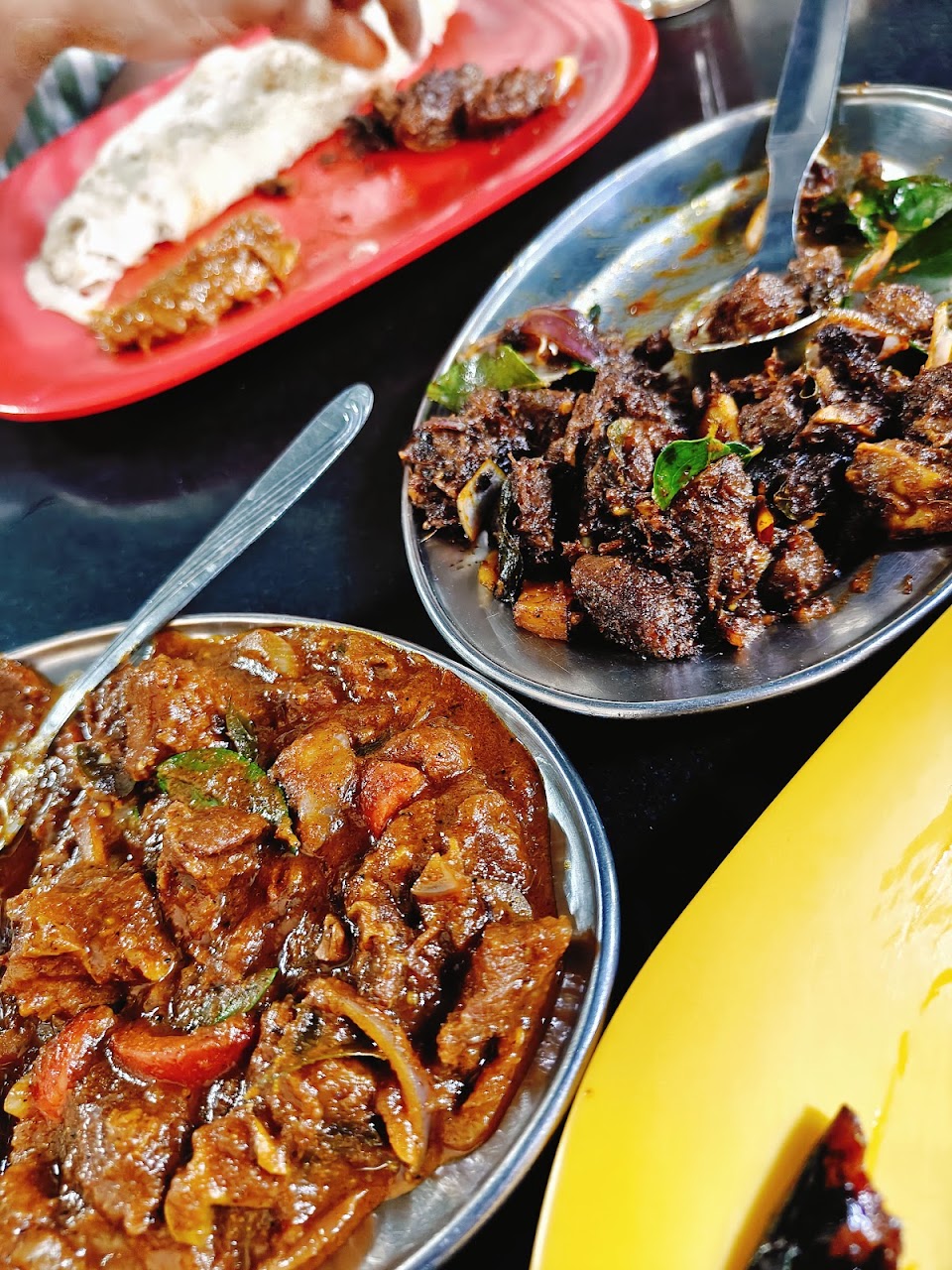 Beef Fry at BALA PANKAJ KERALA RESTAURANT