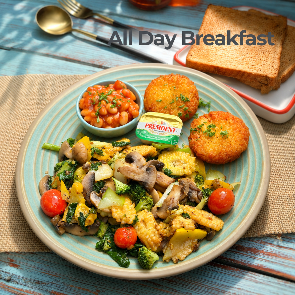 Creamy Mushroom Bruschetta at Casa Fresco, Indiranagar: All-Day Dining & Café
