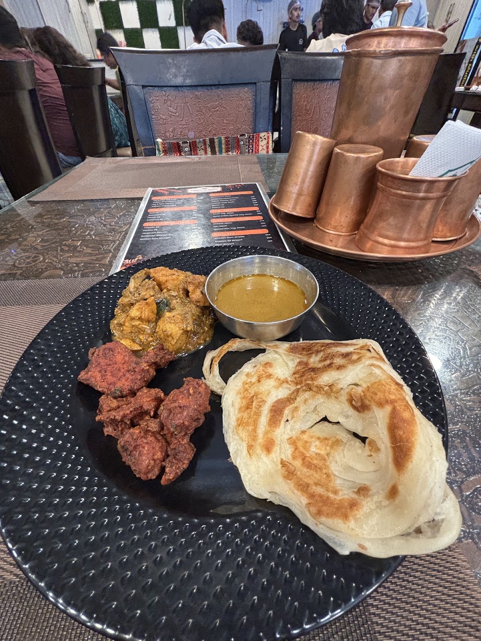 Chettinad Chicken at Copper n Pepper Restaurant