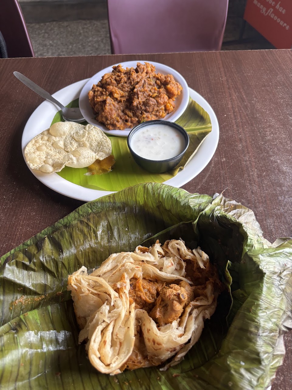 Chicken Chattichoru at Kaippunnyam Kerala Restaurant