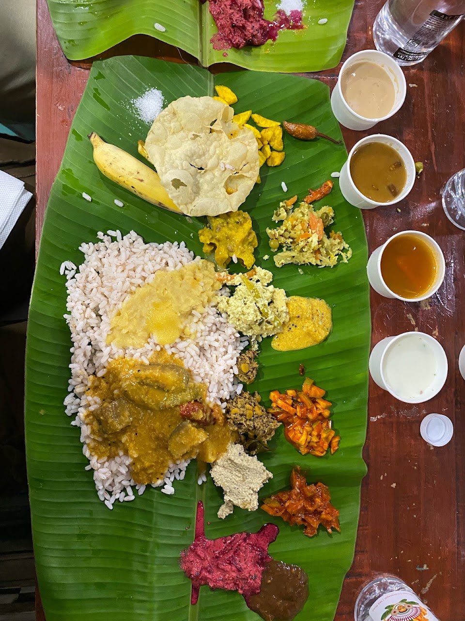 Appam with Egg Roast at Kerala Pavilion Restaurant