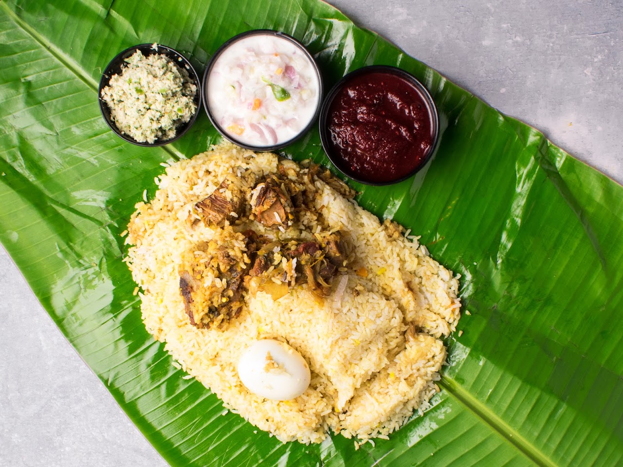 Pothi Chicken Biryani at Kuttanad Restaurant