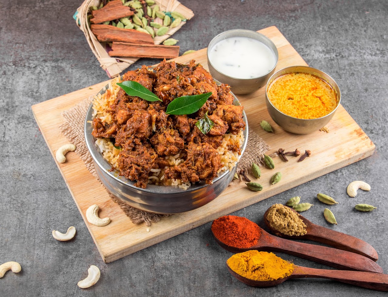 Chicken Biryani at Narmada Chain Of Restaurant [Koramangala]