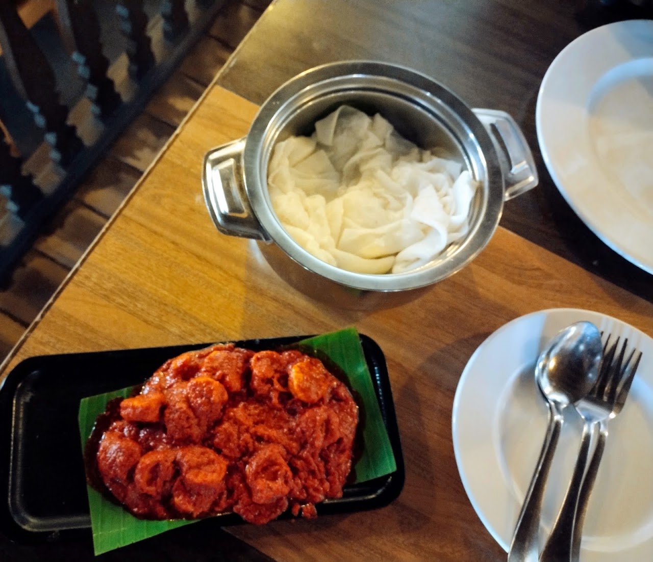 Prawn Ghee Roast at Parika Coastal Village Bar & Kitchen