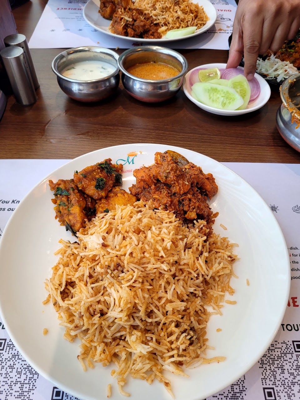 Hyderabad Chicken Biryani at SVSS Biriyani / SreeVenkateshwara Foods